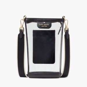 NWT Kate Spade Clare See Through Clear Crossbody Purse